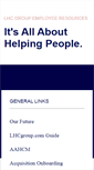 Mobile Screenshot of home.lhcgroup.com